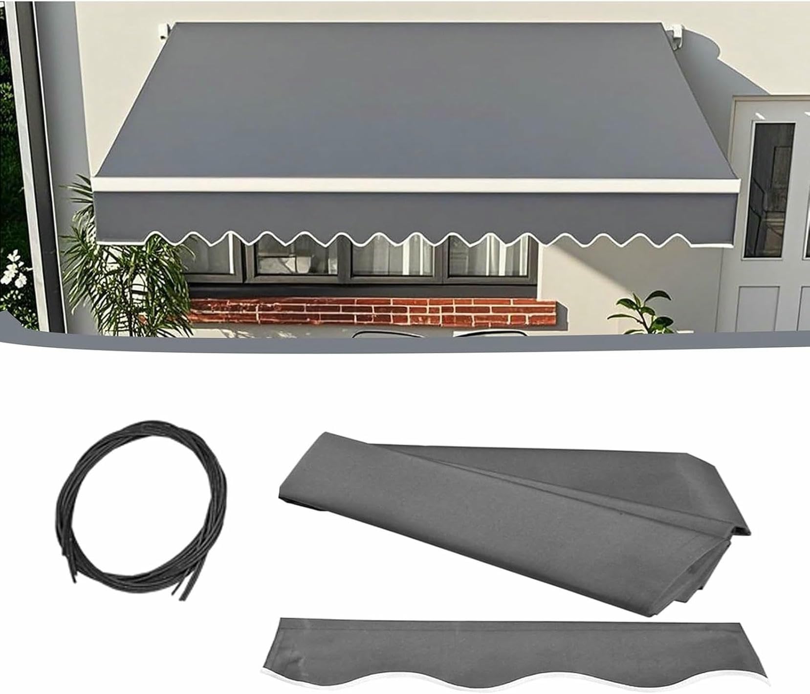 Toldo retráctil para patio ideal para cenas de verano en jardines urbanos