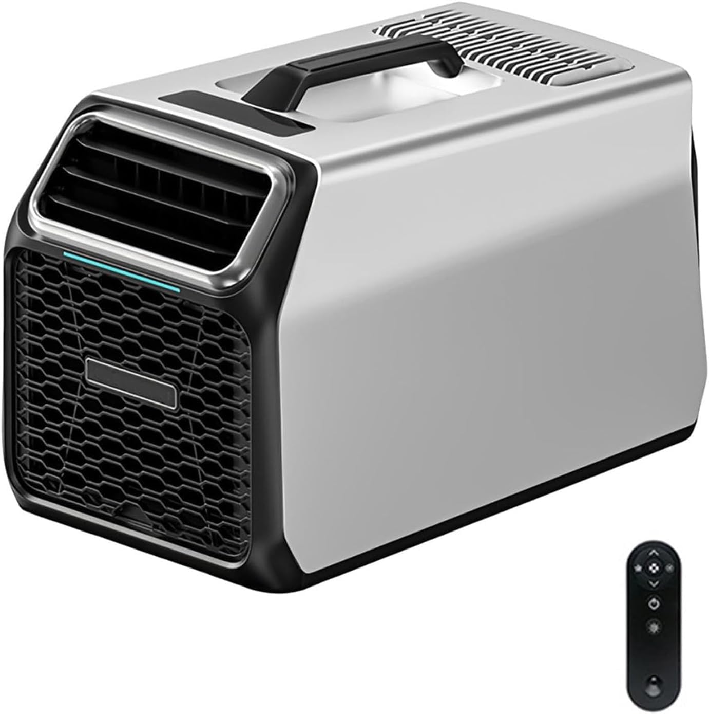 Aire acondicionado deshumidificador de enfriamiento rápido, acondicionador portátil de 3500 BTU para camping, tiendas de campaña y uso fuera de la red eléctrica, eficiente para furgonetas, camiones y