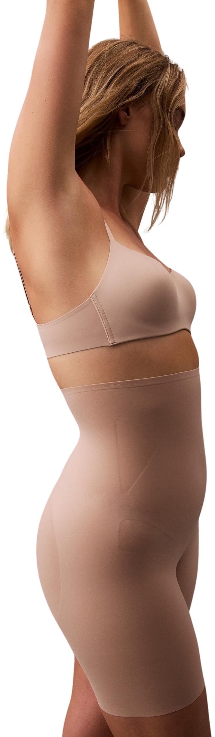 Calvin Klein Braguitas Moldeadoras Mujer Shorts Mid Thigh Short Efecto Reductor