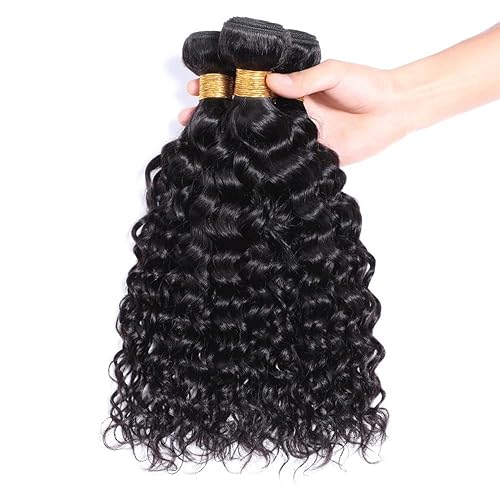 Miniatura 2 de Extensiones de cabello rizado brasileño de grado 8A, 22, 24, 26 pulgadas, 3 manojos de cabello humano virgen rizado, extensiones de cabello humano