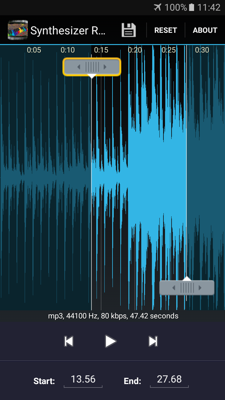Synthesizer Ringtones App on Amazon Appstore