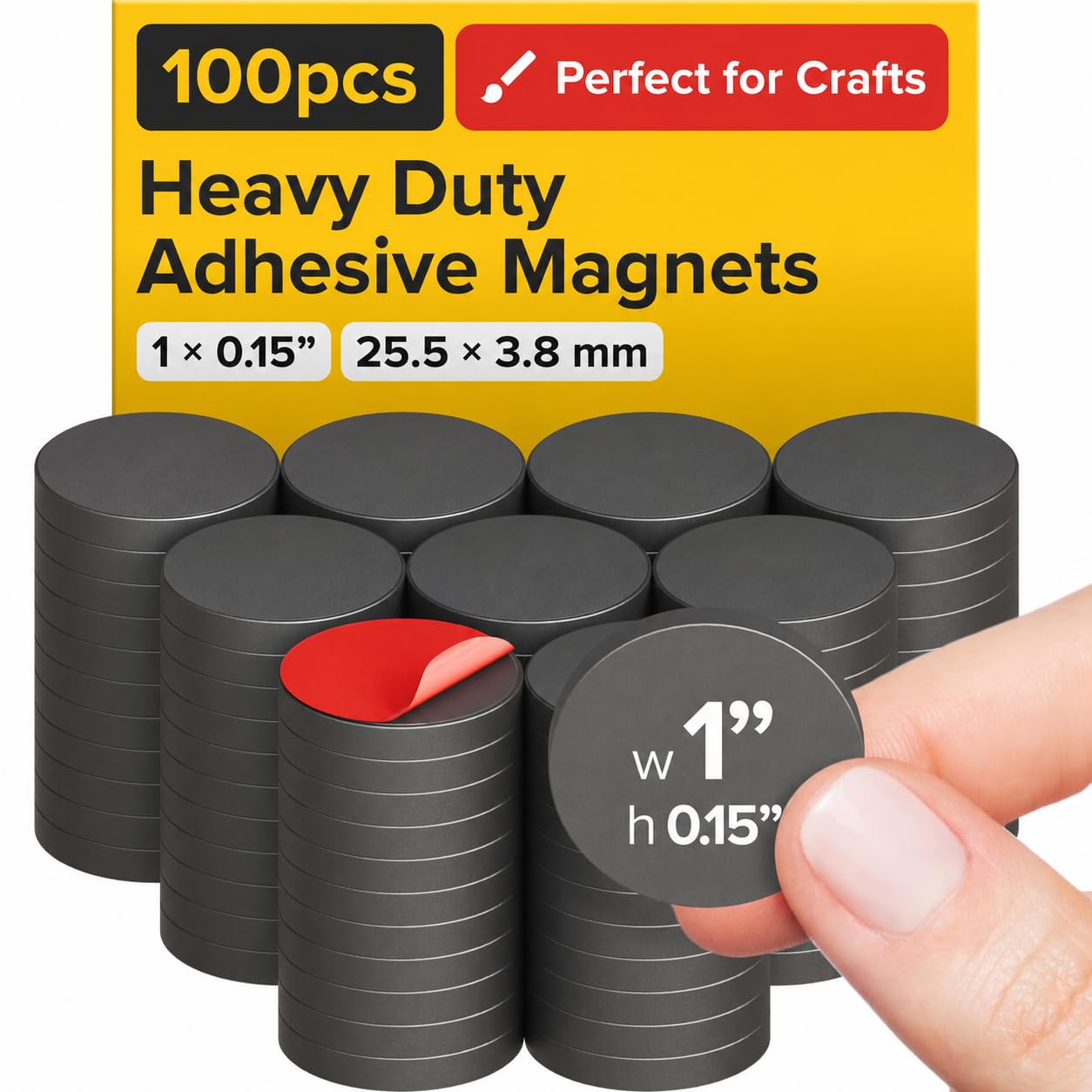 Strong Ceramic Ring Magnets, Countersunk Hole, 1.2x0.18 (30x4.5mm), 40 Pcs — Amazon image 23