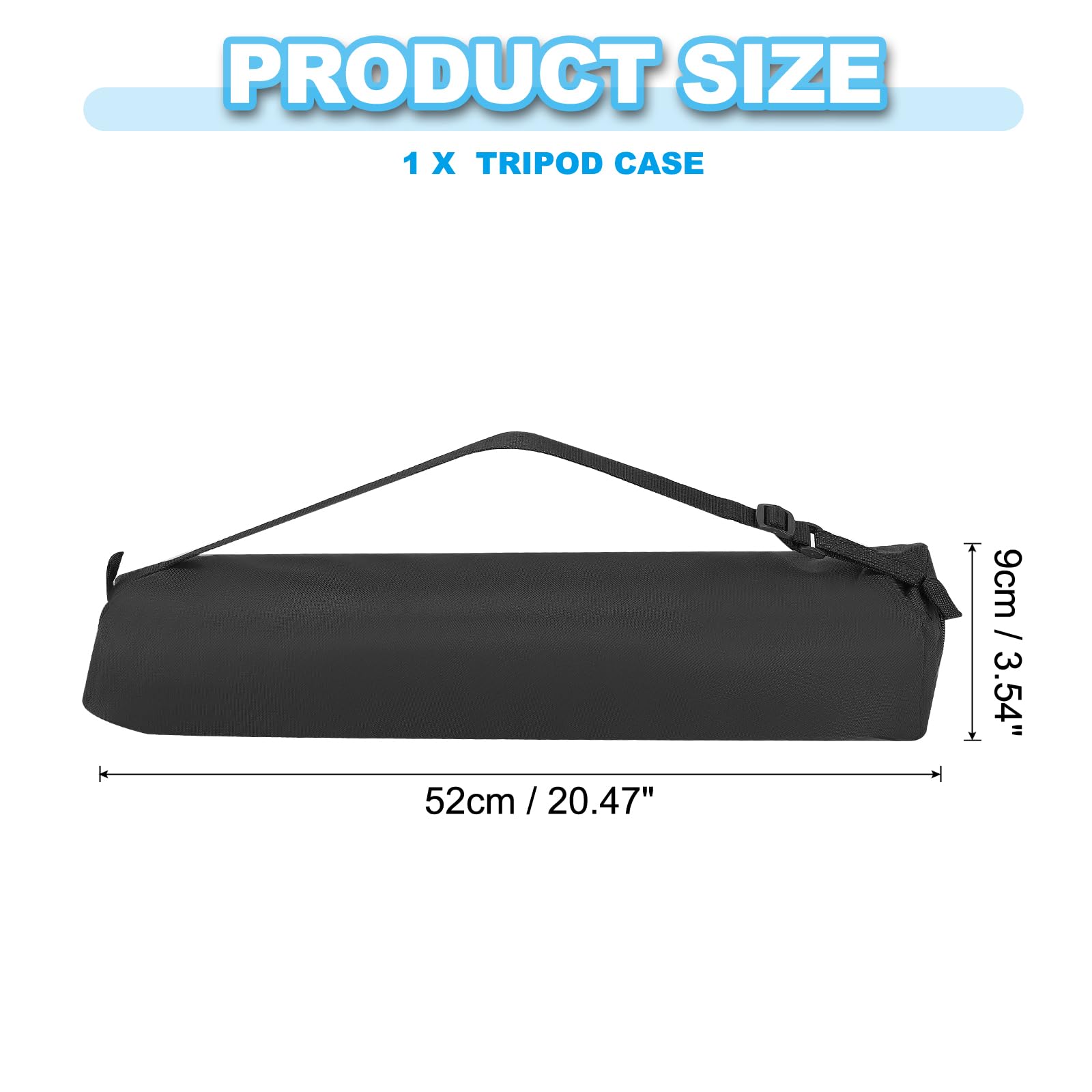 PATIKIL 20.47"x3.54" Tripod Carrying Case - Image 2