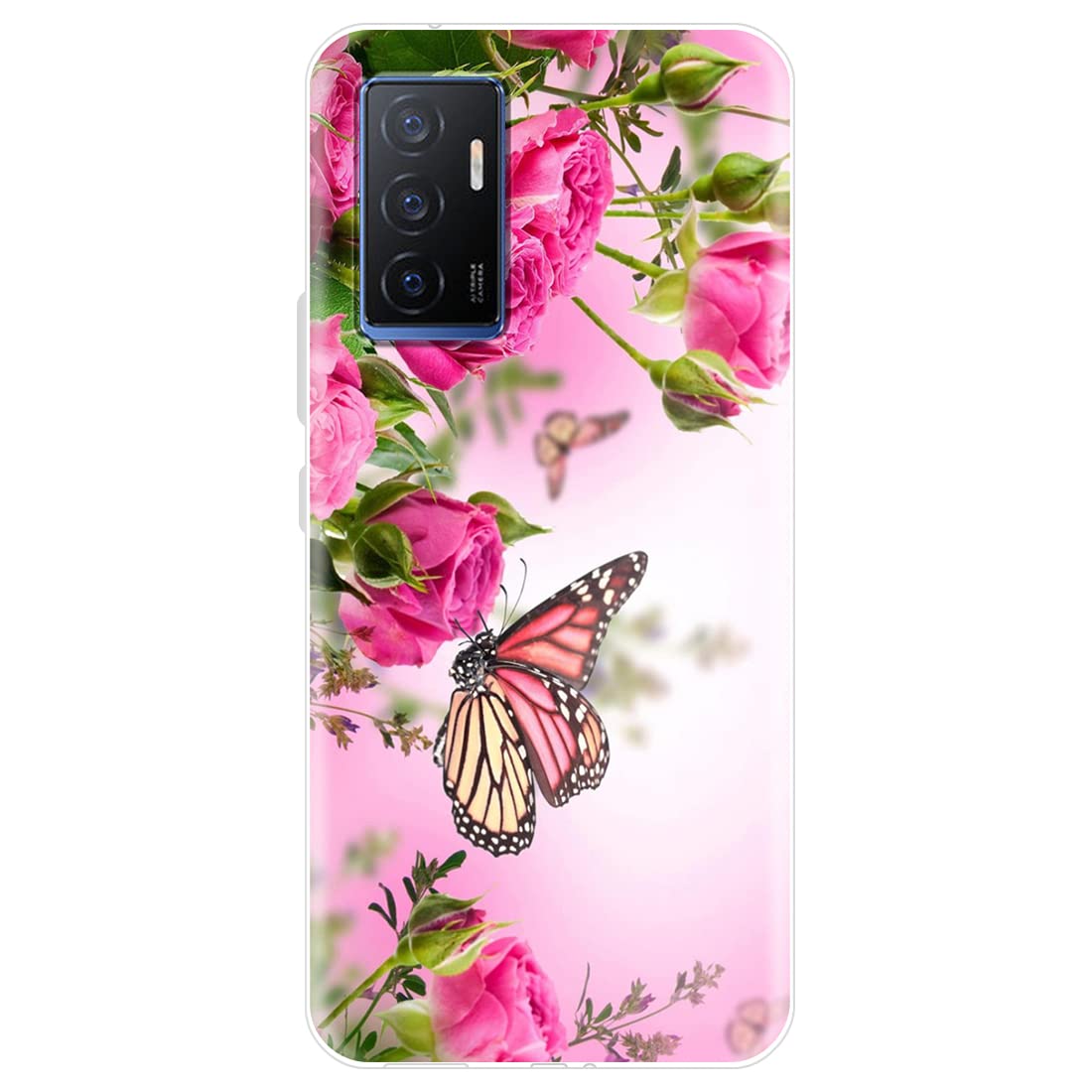 Fashionury Back Cover for Vivo V23e 5G Designer | Printed|Transparent |Flexible| Silicon-D0001 (B09V2N1MWB) Amazon Price History, Amazon Price Tracker
