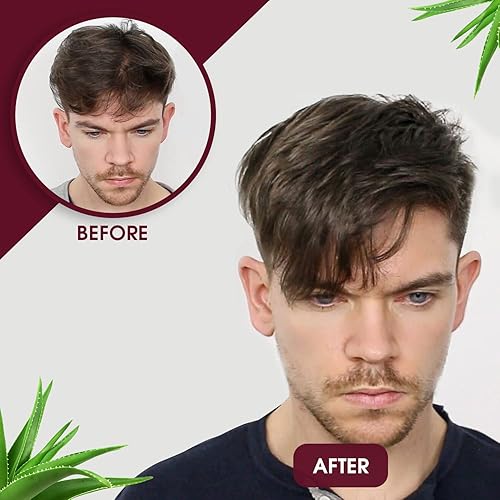 Miniatura 5 de Maxxam - Gel de peinado flexible de sujeción media que no se descama gel escultor para el cabello con sujeción durante todo el día para hombres 6