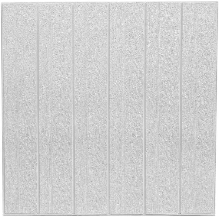 1 PCS 3D Imitation Wood Grain Wall Stickers,DIY Self Adhesive Decorative Wallpaper 23.6inch*23.6inch