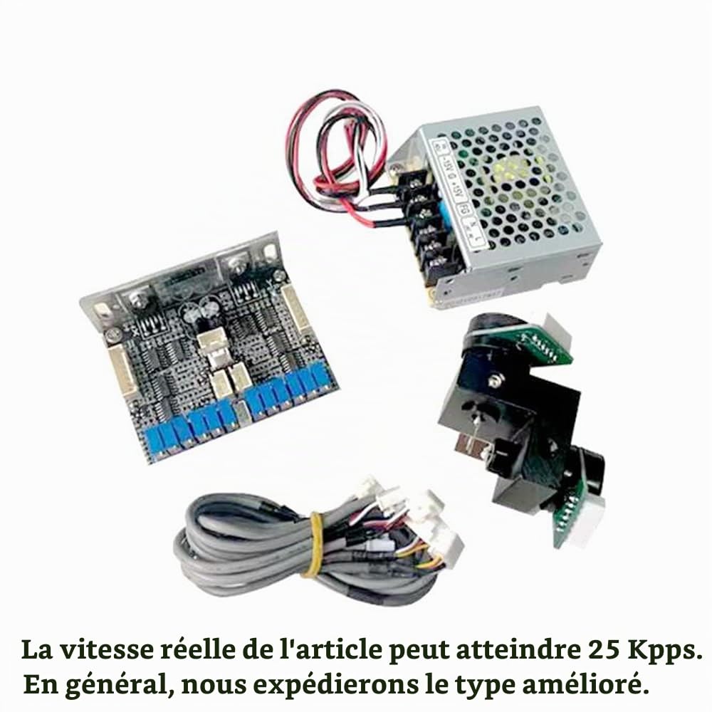 380nm-700nm Laser numérique Galvo Galvanomètre basé sur le scanner optique 20K