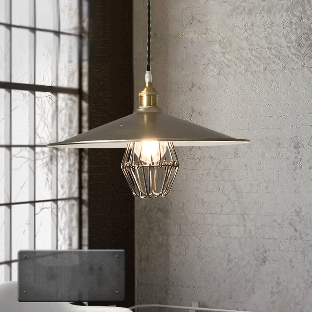 Lampa sufitowa, nowoczesny japoński styl metalowy wiszący abażur, gwint E27, do jadalni, salonu, baru, dekoracyjna lampa wisząca