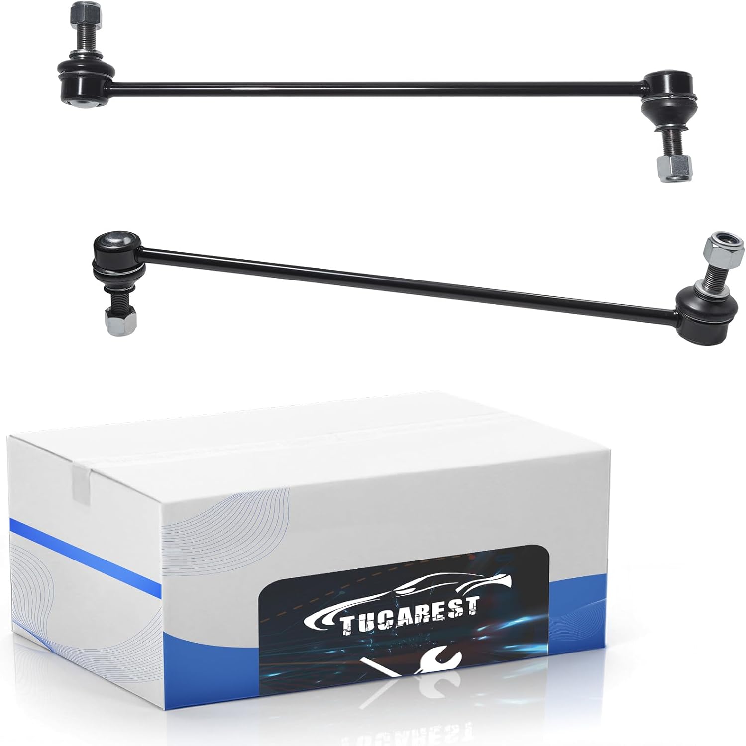 TUCAREST Front Sway Bar Stabilizer Link 2Pcs K750097 Compatible With 2006-2014 Ho-nda Ridgeline [# 51320SJCA01 MS60864]