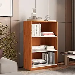 Prateleira Armário Estante Organizadora para Escritório e Livros - Star (Cedro/Off)