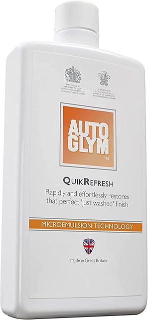 Autoglym QuikRefresh, 500ml - Car Cleaner with Microemulsion Technology Rapidly and Effortlessly Restores That Perfect 'ust washed' Finish
