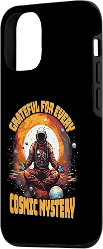 Miniatura 2 de iPhone 13 Pro Grateful For Every Cosmic Mystery Astronaut Space Aliens Case
