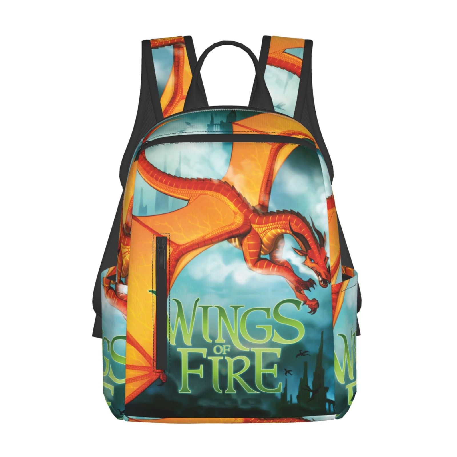 Wings Of Fire Backpack With Compartments Outdoor Backpack Travel Casual Sports Bag Whitty 14.6”X10.2