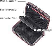 Vista 2 de RLSOCO Funda para sistema de micrófono inalámbrico Go II/RODE Wireless GO (Negro)