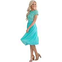 Buy Olivia Lace \u0026 Chiffon Modest Dress 