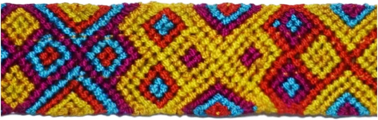 Eternia Premium Leather Dog Collar - Adjustable Handcrafted Collar for Small to Large Dogs (Yellow/Red, M)