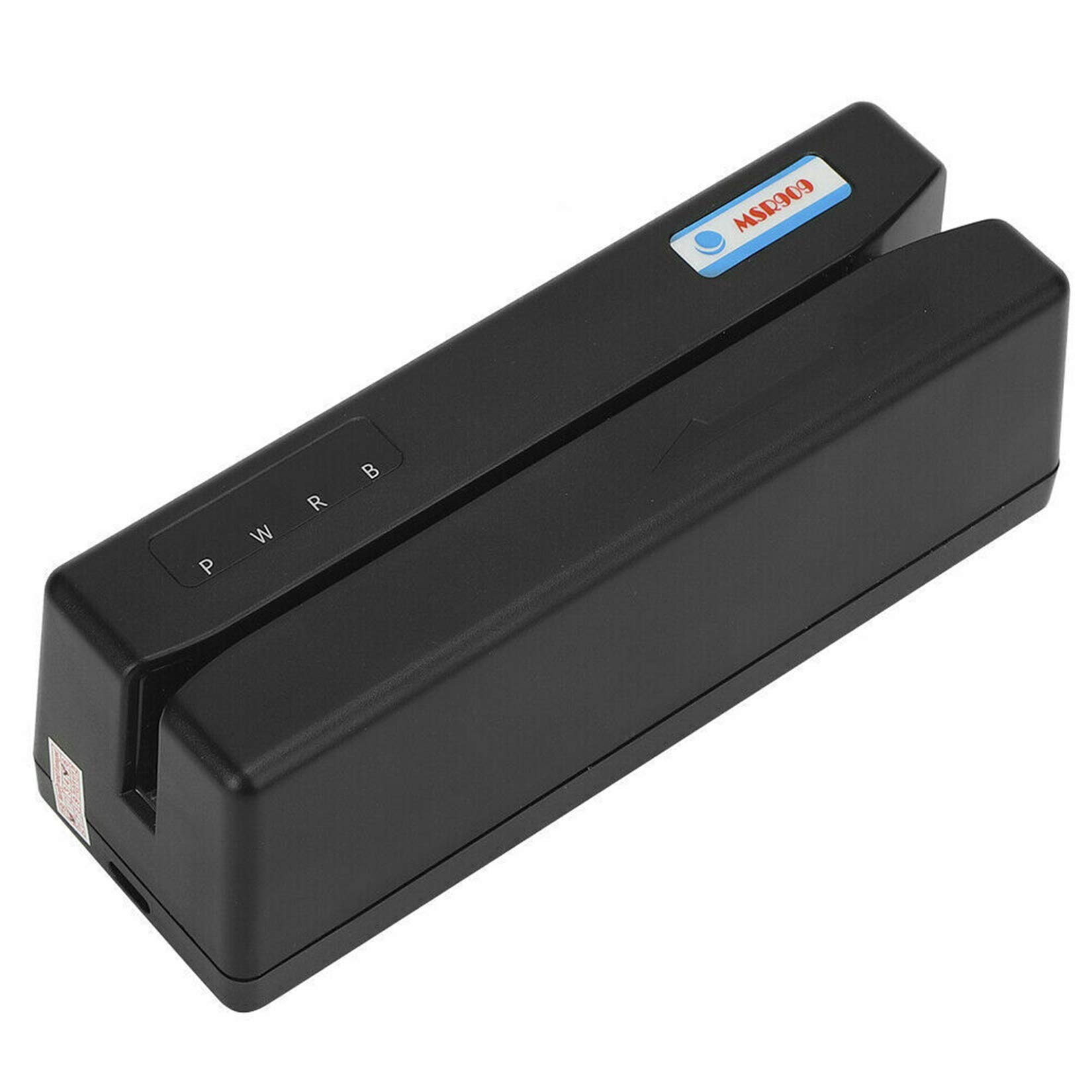 Pevfeciy Magnetic Stripe Card 3 Tracks Reader And Writer,Magstripe Writer LED 3-Tracks Black,Black