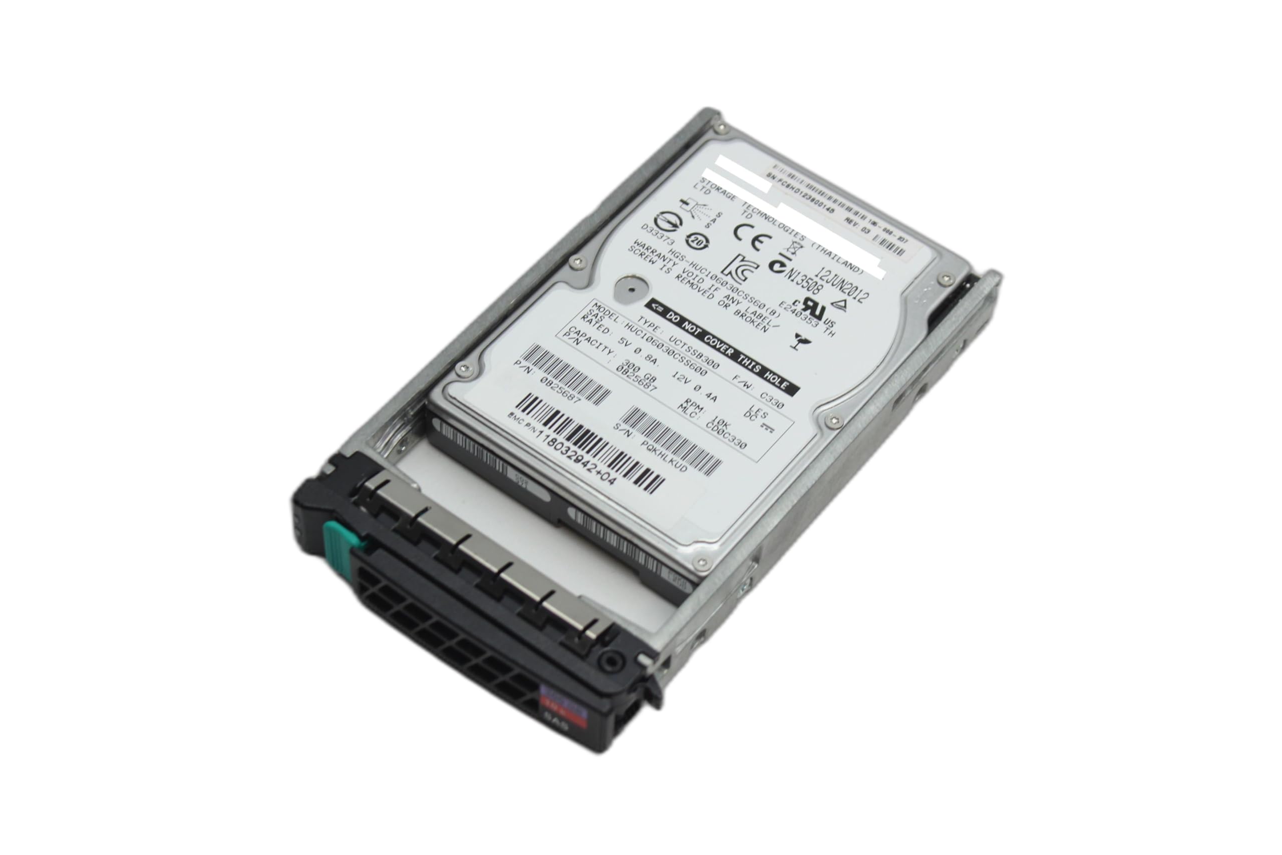 Generic 118032942-04 - EMC 300GB 10000RPM SAS 6Gb s 64MB Cache 2 5-inch Hard Drive