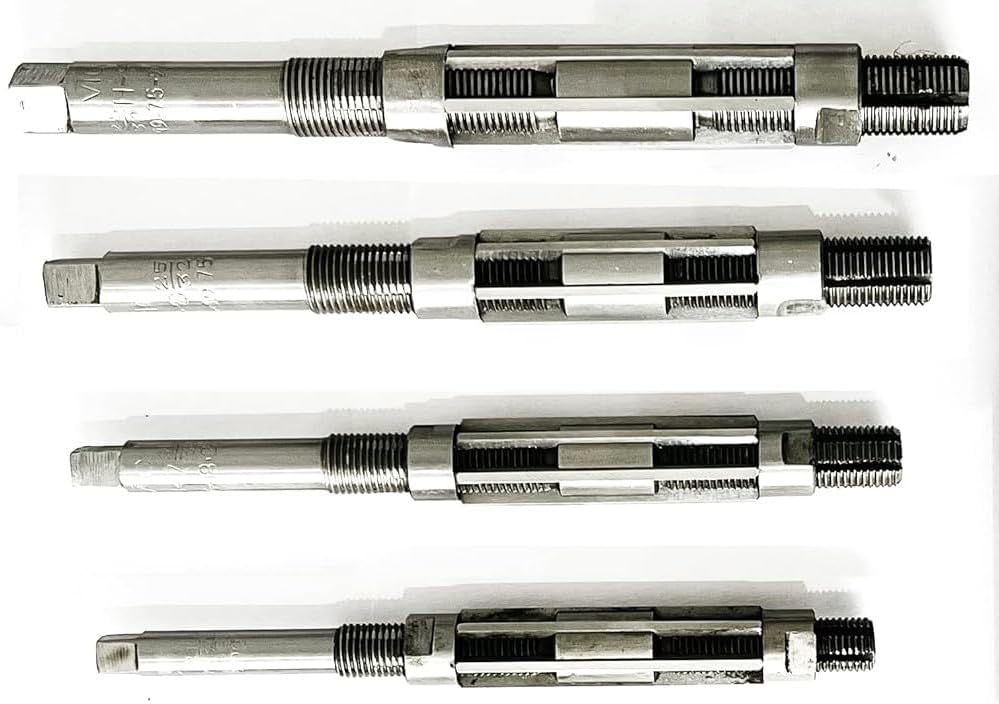 PRESIZE® 15 Pcs Set Adjustable Hand Reamers HV To H11 Sizes 1/4inch to 1 1/16″ Inch 6 Blade best quality