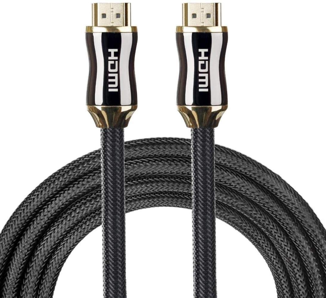 Cavi HDMI, 5m Metallo HDMI Corpo 2.0 ad Alta velocità HDMI 19 Pin Maschio a HDMI 19 Pin Maschi Cavo connettore (Size : 30m)