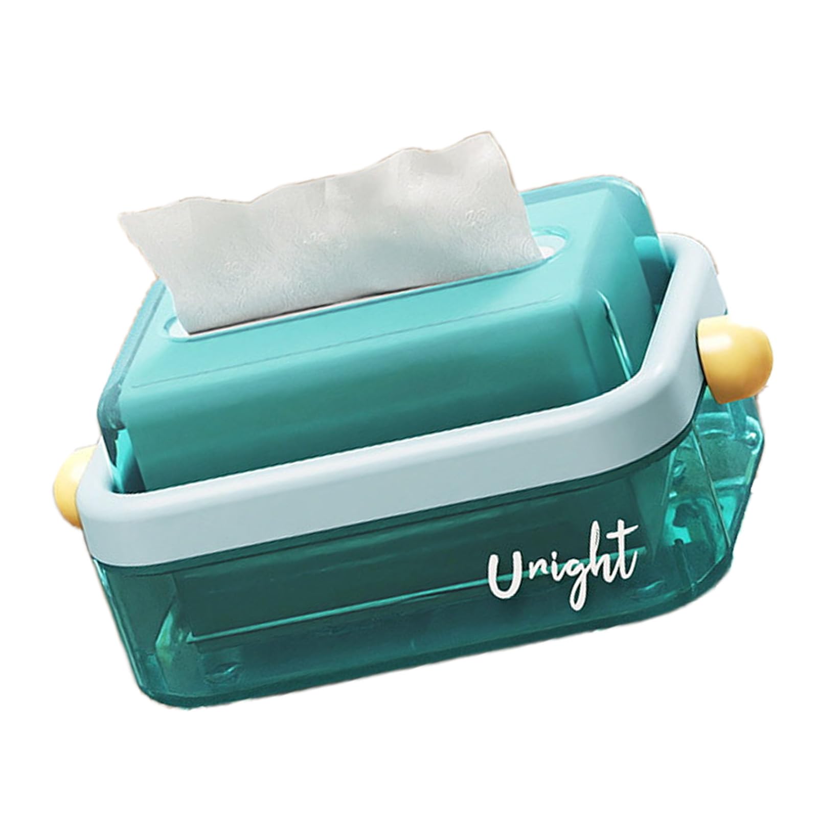 Modern Lift Function Tissue Dispenser Multipurpose Storage Container for Kitchen Countertops Bathroom Conceit Organization Multipurpose Tissue Storage Box