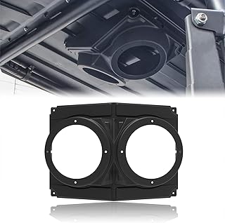 UTV Speakers Pod Enclosure for RZR, SAUTVS Waterproof Universal 6.5