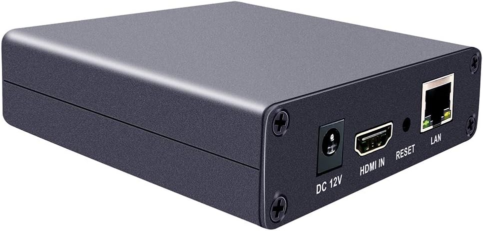 iseevyH.265 H.264 HDMI Video Encoder HDMI to IP Streamer for IPTV Live Stream Broadcast Support RTMP RTMPS RTSP RTP UDP HTTP FLV HLS TS SRT and Facebook YouTube Wowza