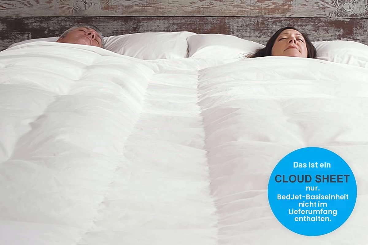 BedJet Cloud Sheet - Dual Zone Queen (Kühlung, Heizung & Klimaregulierung nur für Ihr Bett)