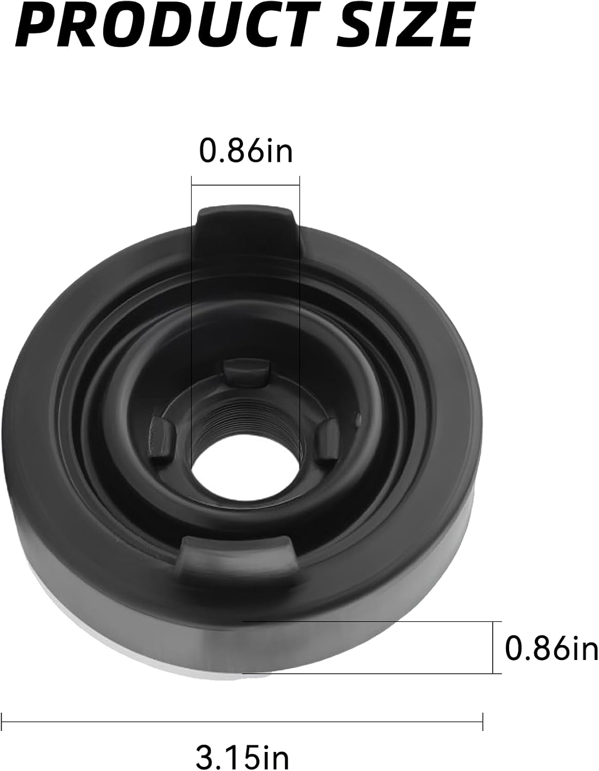 2 PCS Car Headlight Dust Caps, Automotive Rubber Sealing Cap Dust Cover for Headlight Protection, Universal Headlight Dust Cover Fit Most Cars Trucks SUVs, Car Accessories (2PCS)
