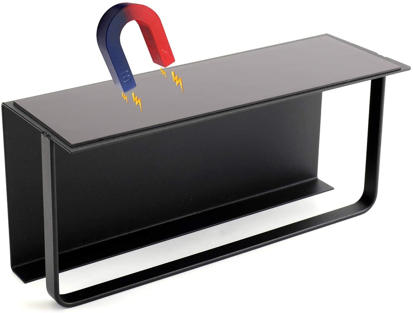 Lot De 2 étagères à épices Magnétiques Pour Réfrigérateur, Rangement De Cuisine Sans Perforation Gain De Place Blanc 96548638