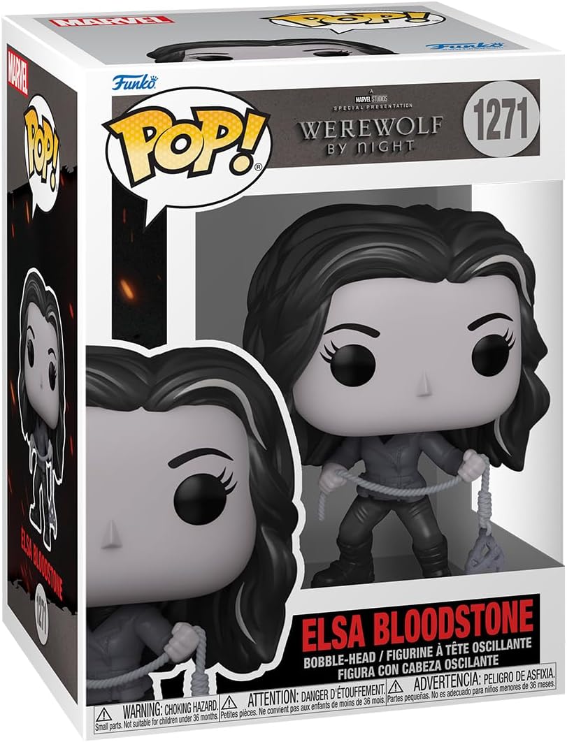 Funko POP! Marvel: Werewolf by Night - Elsa Bloodstone - Werewolf by Night - Collectable Vinyl Figure - Gift Idea - Official Merchandise - for Kids & Adults - Horror Fans