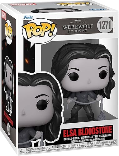 Miniatura 2 de Funko Pop! Marvel Werewolf by Night - Elsa Bloodstone - Werewolf by Night - Figura de vinilo coleccionable - Idea de regalo - Producto oficial -
