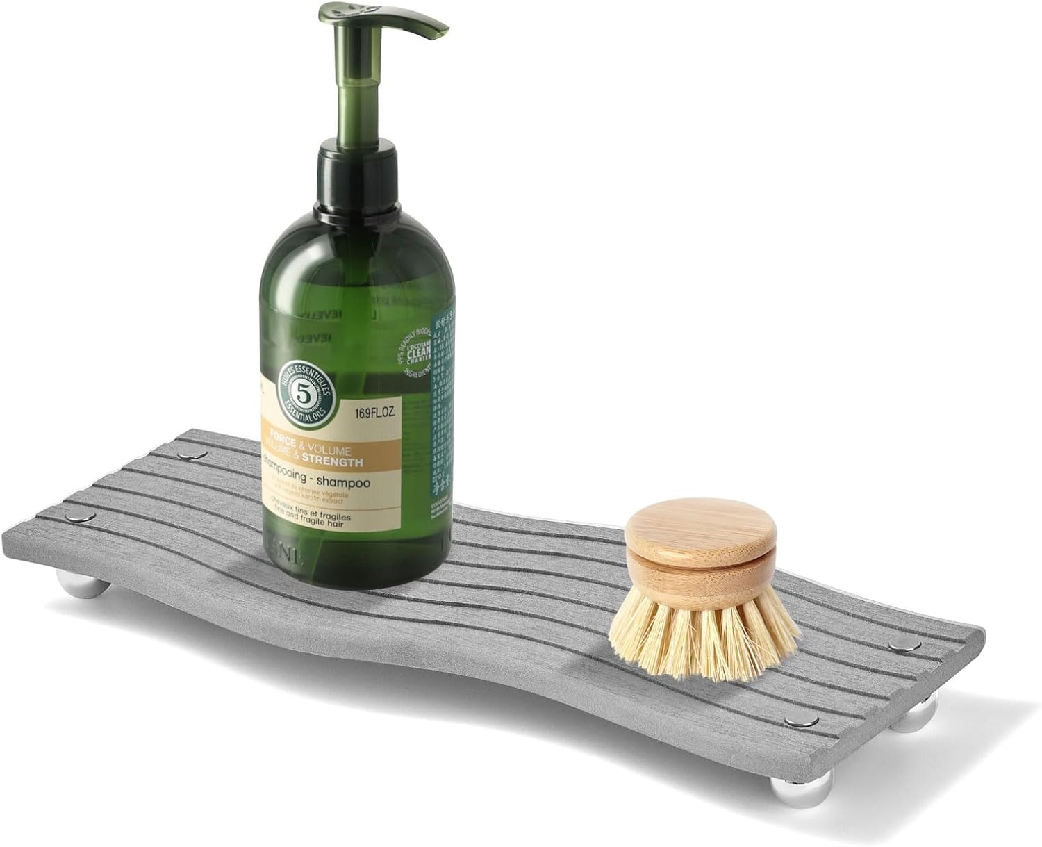 2PCS Water Absorbing Stone Tray for Sink Absorbent diatomite Coasters