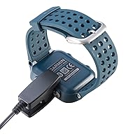 Vista 3 de MOTONG para Garmin VivoMove Trend Cable de carga USB, cargador rápido USB de repuesto para Garmin VivoMove TrendLilyVivomove HR