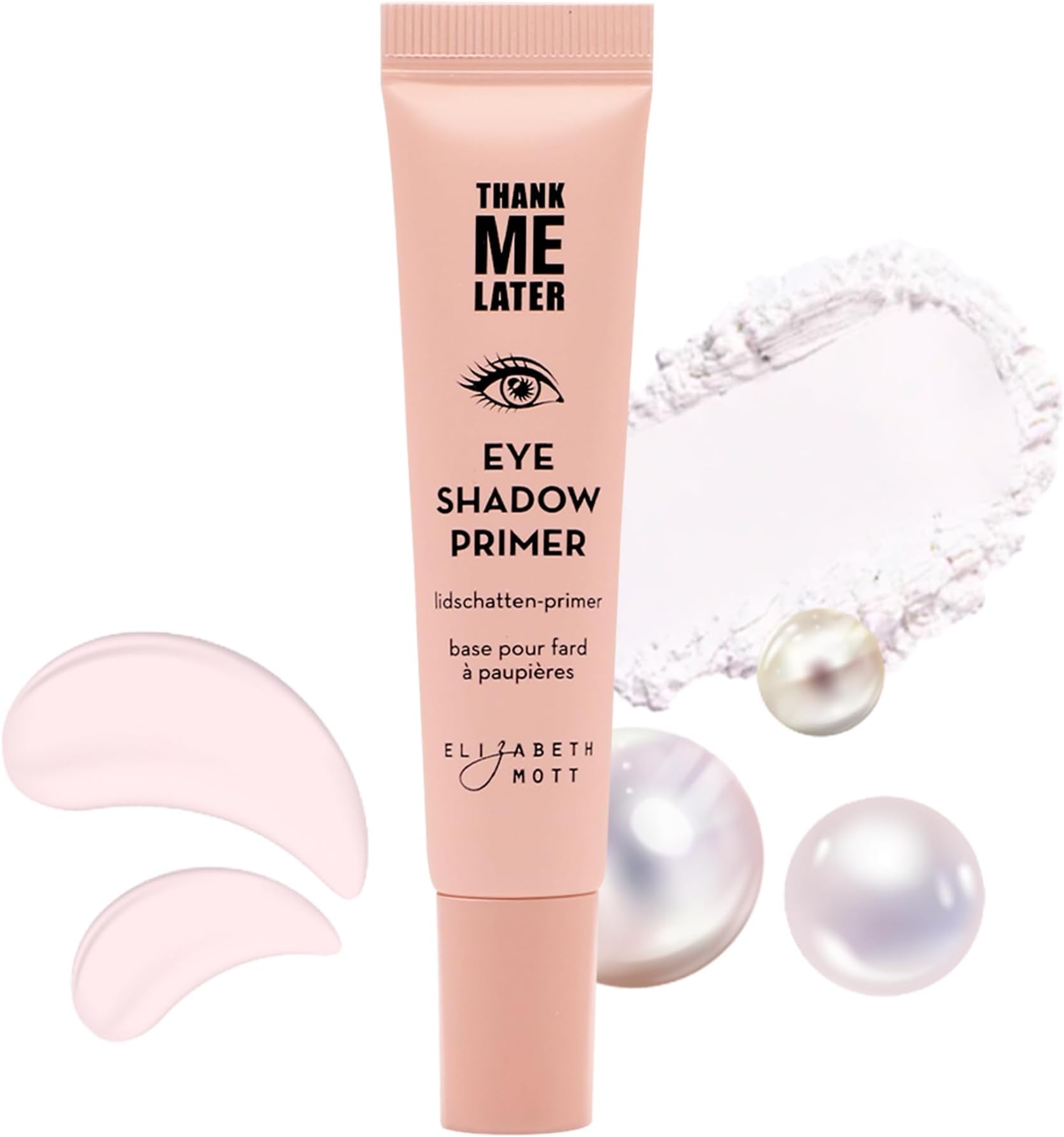 Eyeshadow Primer - Thank Me Later - for Long-Lasting Power Grip - Eye Makeup Base to Control Oil & Prevent Creasing for All-Day - Eye Shadow Cream for Mature Skin - 10 g