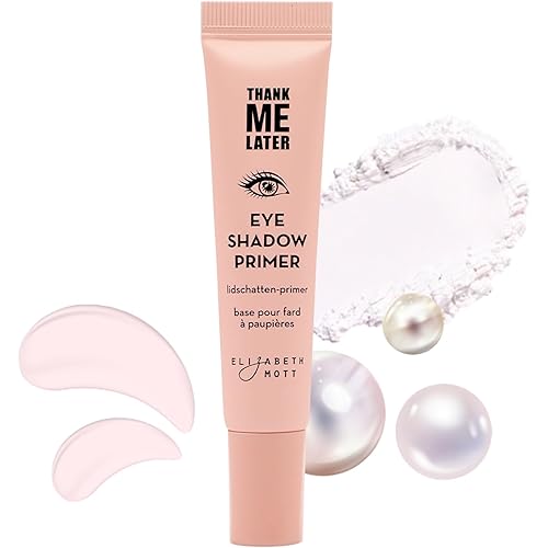Elizabeth Mott Thank Me Later Eye Primer - Long-Lasting, Eyeshadow Primer Base for Oily Lids & Crease-Free Wear - Smudge-Proof, Lightweight, Cruelty-Free - 10g