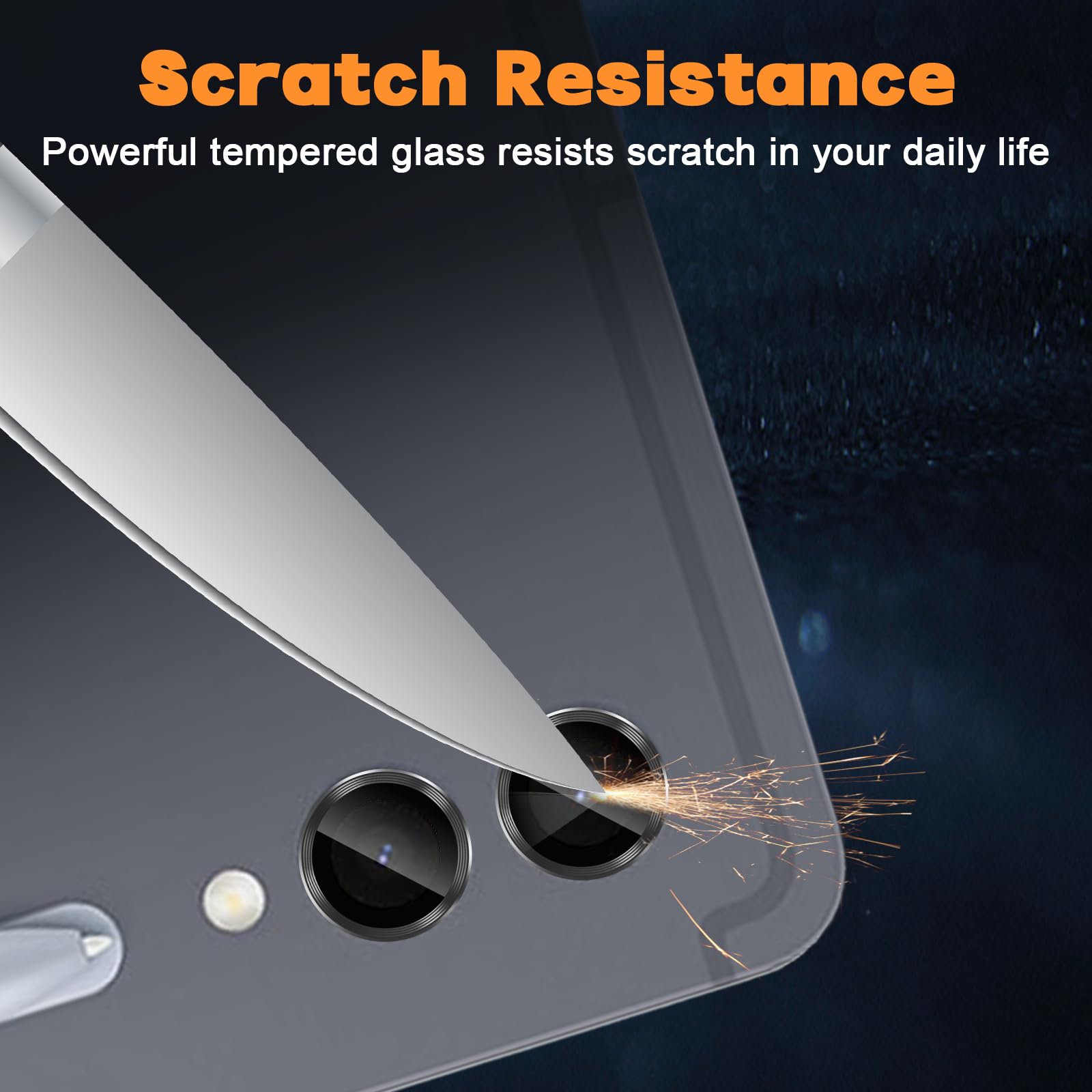 Locofun Samsung Galaxy Tab S9 Plus S9 FE Plus S10+ S10 Ultra S9 Ultra S10 FE Plus Caméra Arrière Protecteur Dureté 9H Verre Trempé