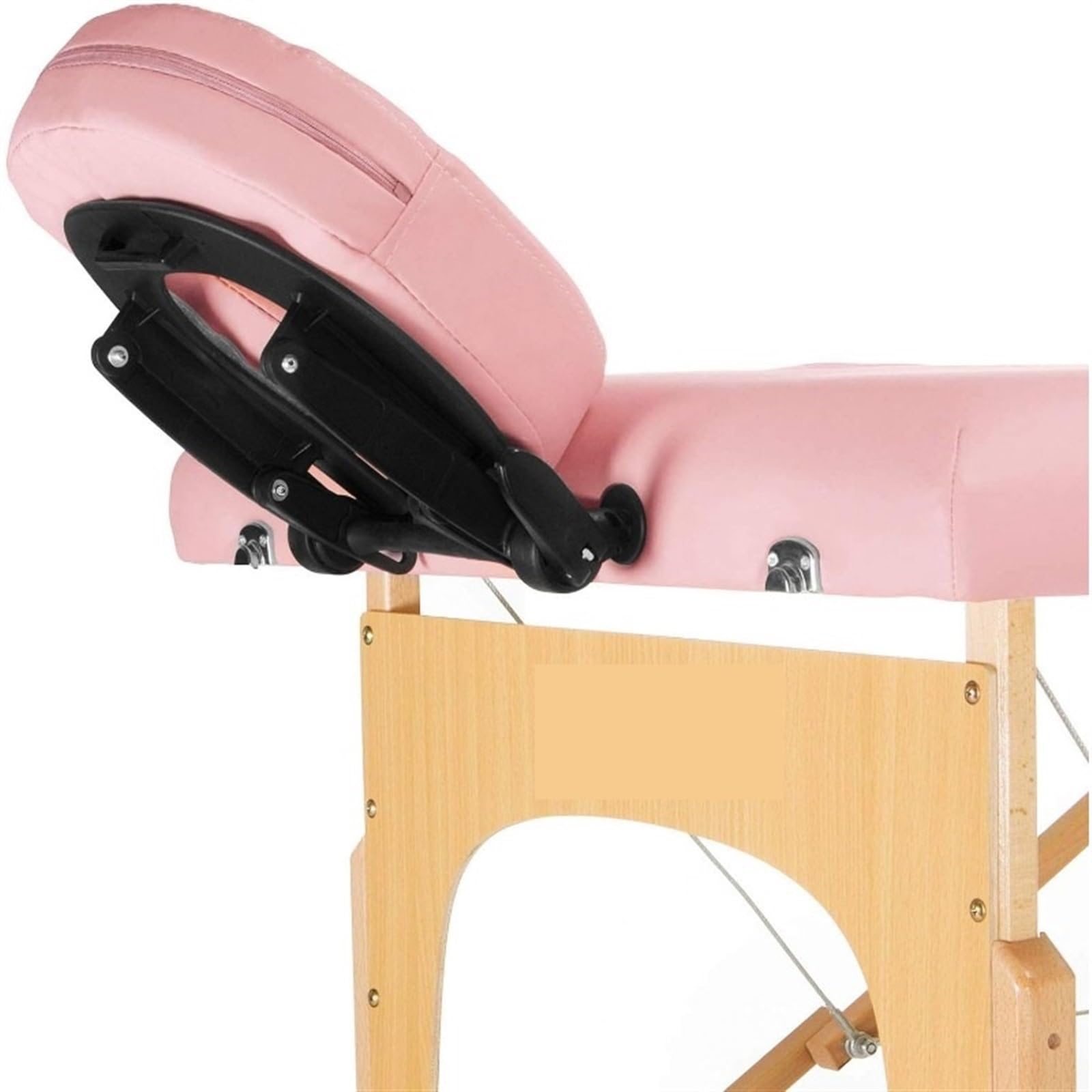 Lettino da Massaggio Pieghevole Portatile Professionale con Custodia for Il Trasporto per Fisioterapia, Massaggi, Estetica(Burgundy)