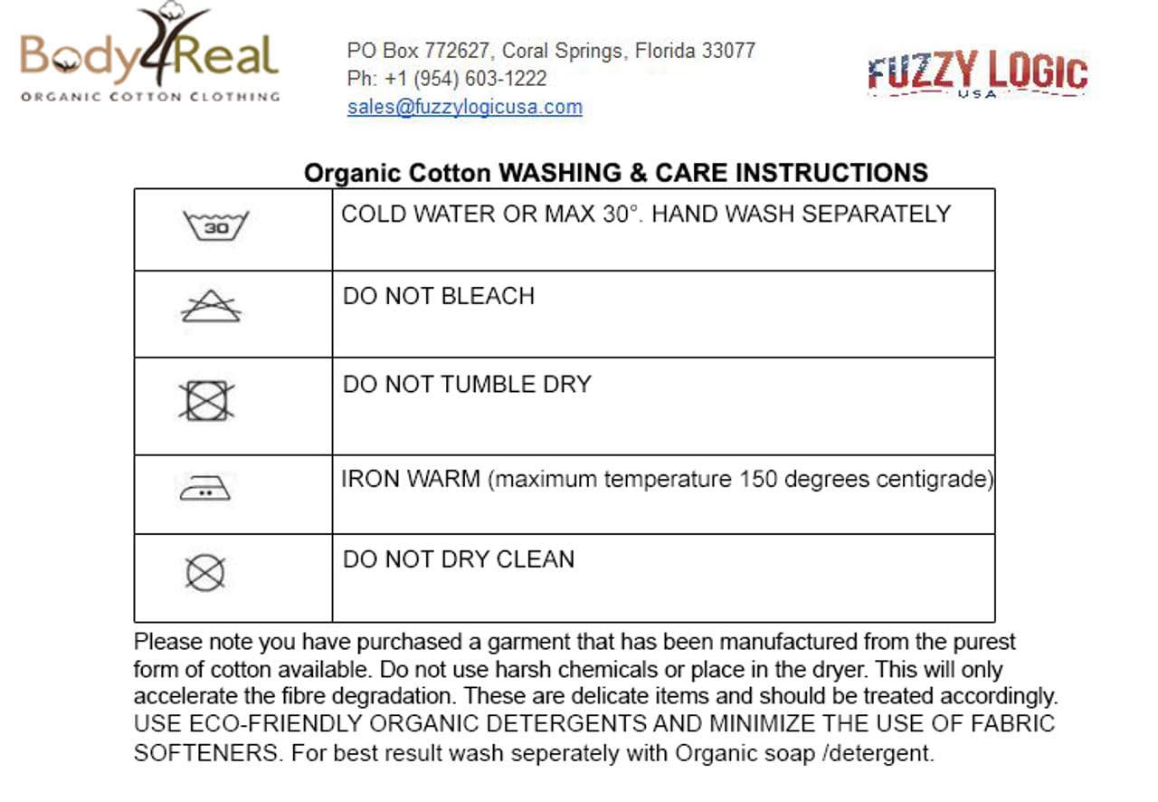 Certifie Cotone Biologico Biologico 100% Biologico Donna Certificato Cotone (Grande)