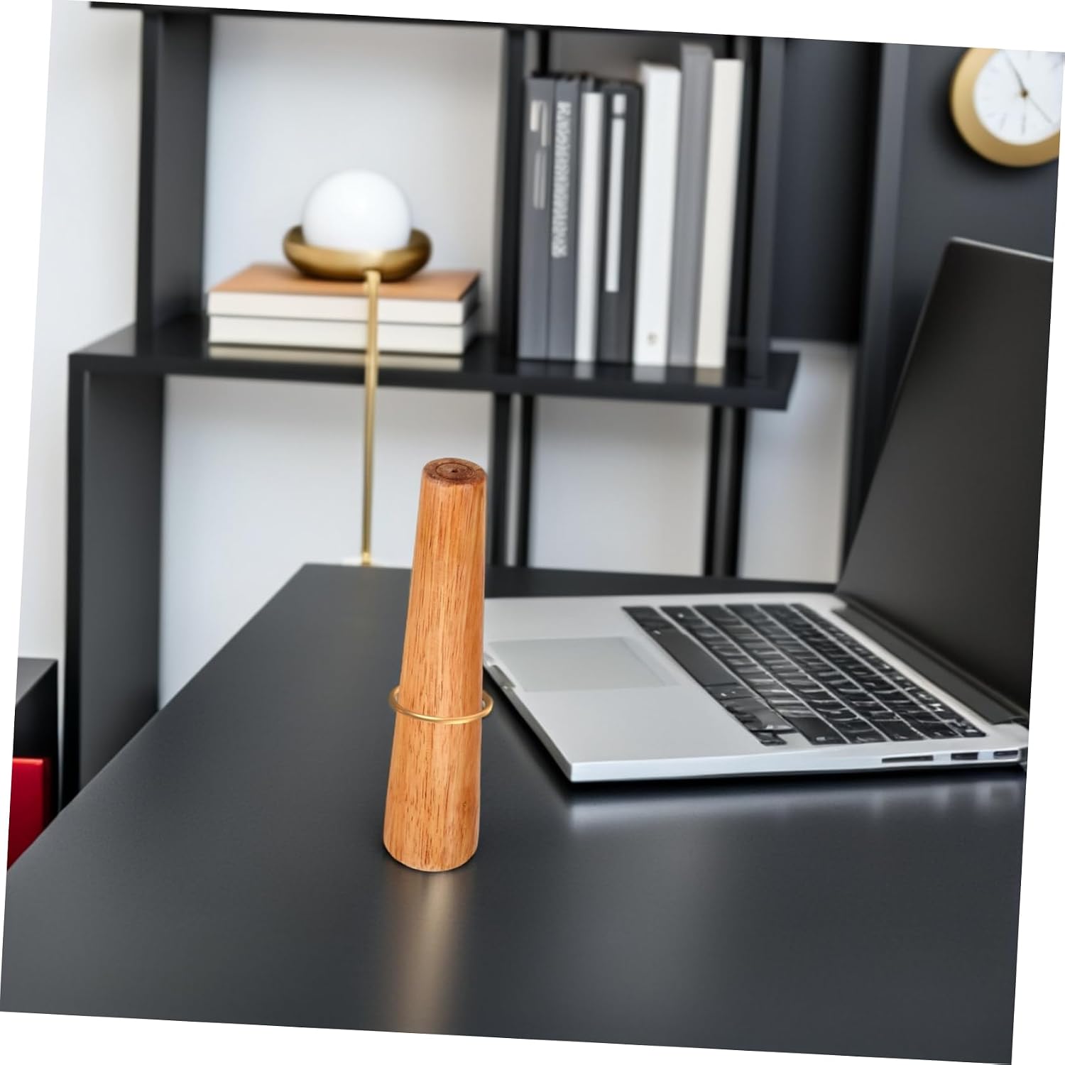 CORHAD Ergonomic Jewelry Making Bracelet Mandrel Wooden Bangle Mandrel for Repairing Craft Bracelets