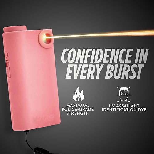 Miniatura 2 de Guard Dog - Kit de defensa personal con spray de pimienta roja y pistola de aturdimiento con linterna, hasta 16 pies, 175 lúmenes, batería