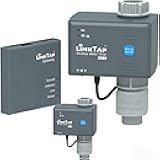 LinkTap G2S Smart Watering Timers with Gateway, Long-Range Control Beyond WiFi Hose Timers, Real-Time Fault Detection, Weather-Aware Automatic Sprinkler Timer, Anti-Freeze Protection