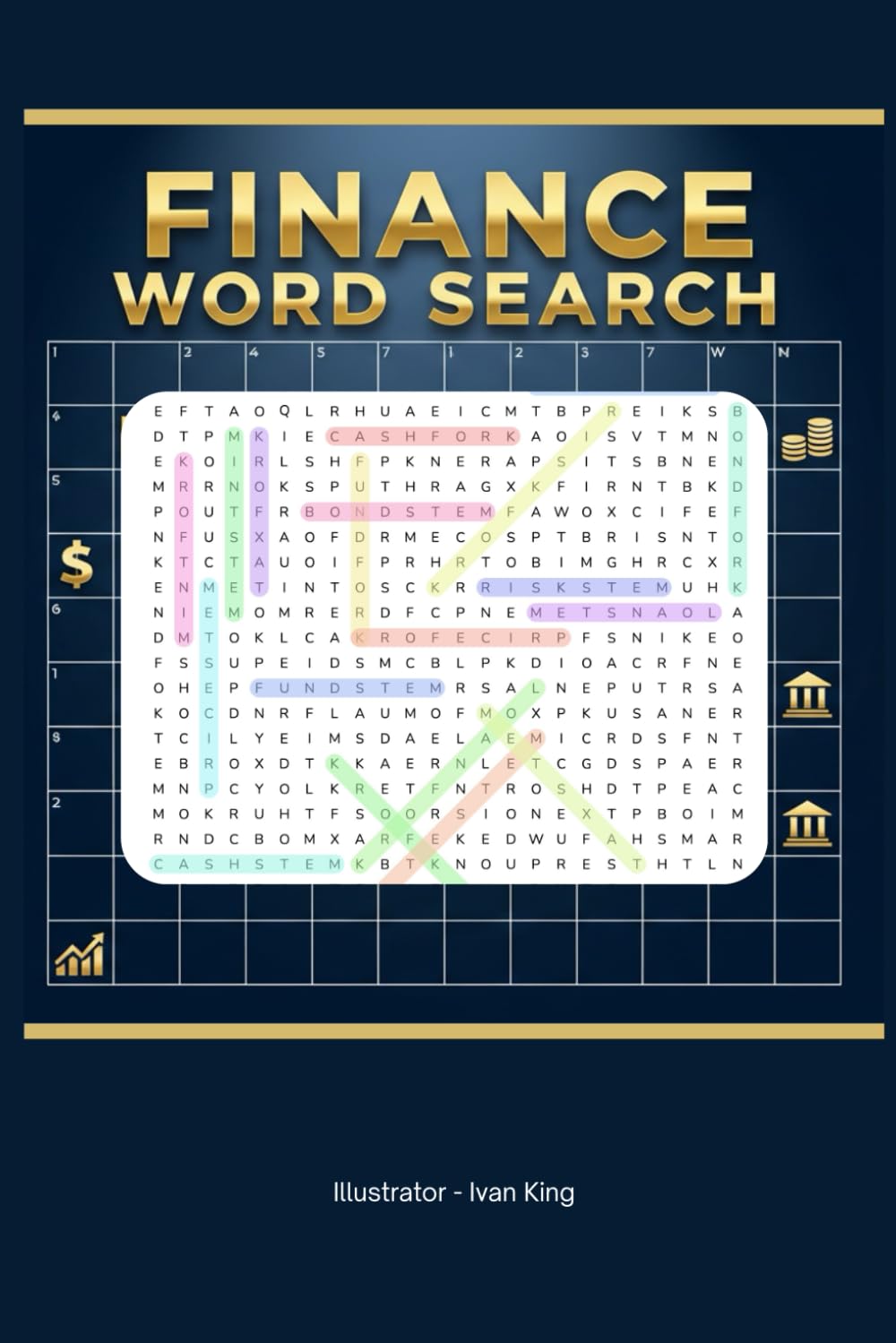 Finance Word Search Puzzle Book for Adults | 50 Challenging Money, Budget, Banking & Investment Puzzles for Smarter Thinking: Boost your financial vocabulary with 1000 unique money terms