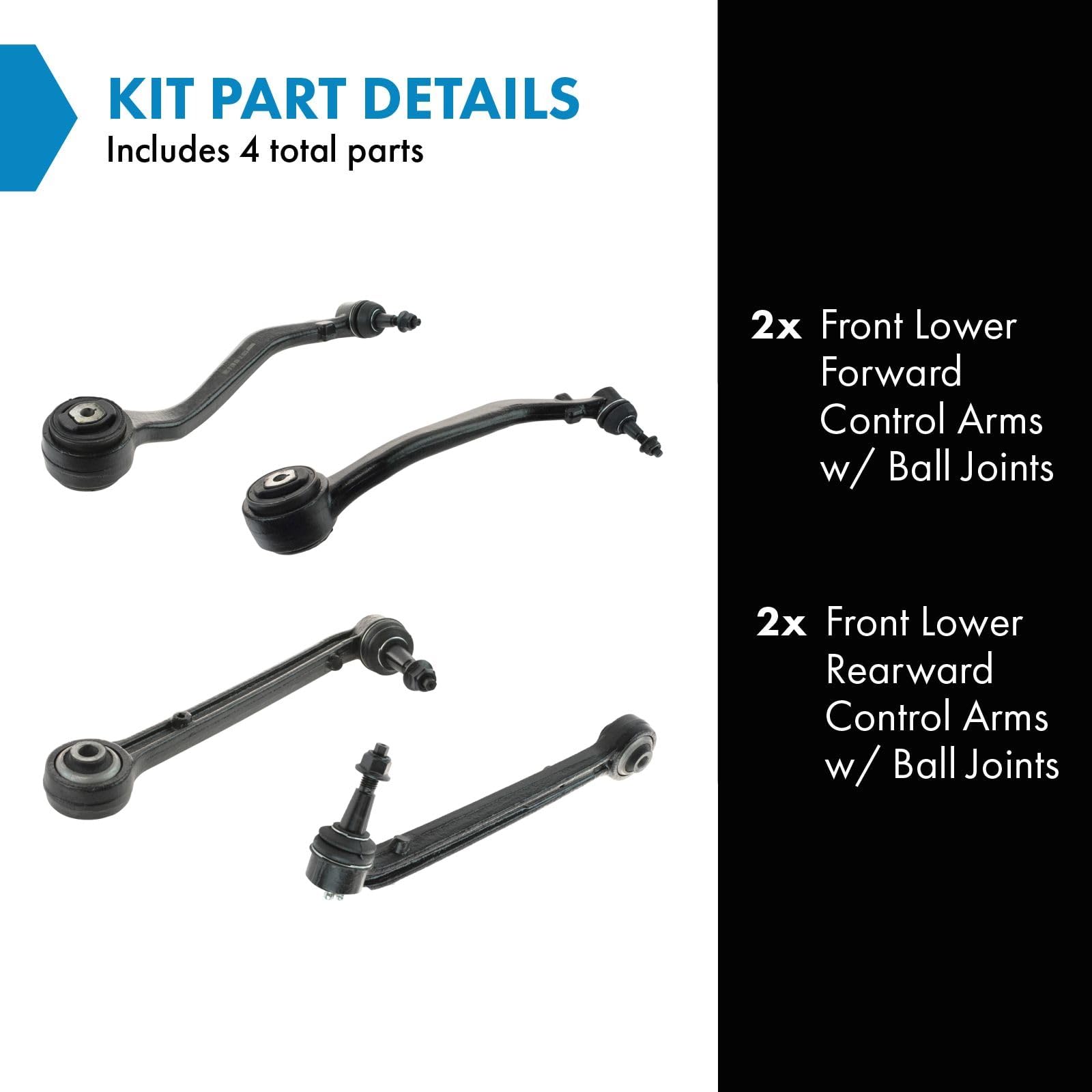 Front Sway Bar Links Kit For 2010-2015 Chevy Camaro 3.6L & 6.2L – Pair (Left & Right)