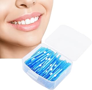 VTOSEN 80pcs Interdental Brush Tooth Floss Tooth Cleaning Tool for Detail Cleaning Periodontal Care - Interdental Tooth Brush, Tooth Flossing Picks, Toothpick Cleaner