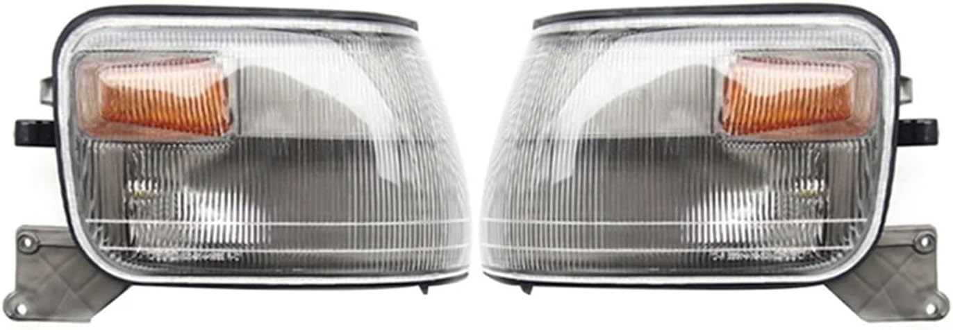 2Pcs Car Corner Light Parking Light Lamp Turn Signal Lamp Compatible With Mitsubishi L300 DELICA MB907018