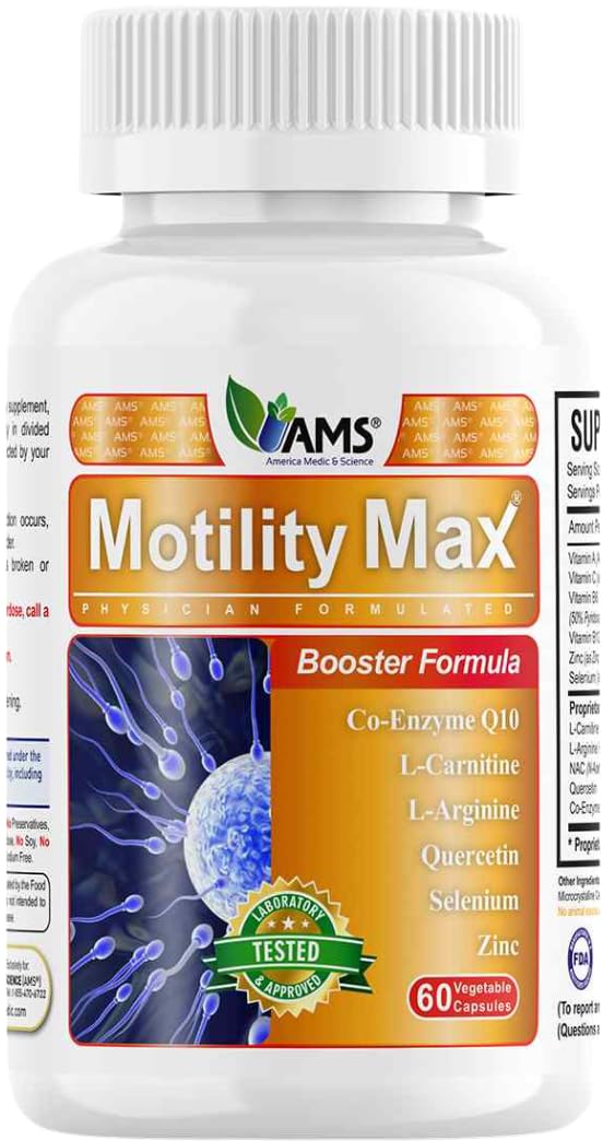 l carnitine for libido Motility Max – Supports Sperm Motility & Reproductive Health Promotes Healthy Blood Flow, & Testosterone Levels Antioxidant Formula with L-Arginine, L-Carnitine & Essential Nutrients 60 Capsule : Health & Household SET COMBO Frontrow Luxxe Benefits of Glutathione Flavor:Blue Razz Rush