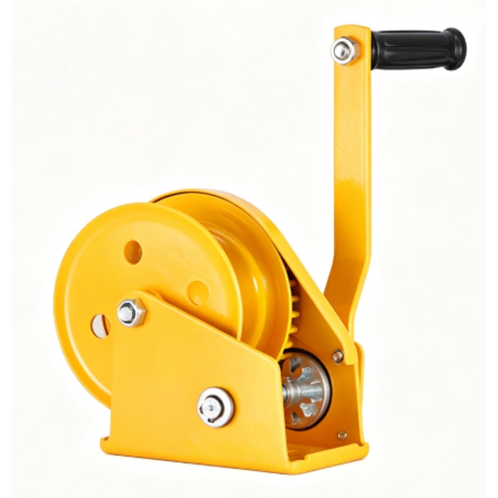 QLEAIARN Boat Crank Winch, Two‑Way Self‑locking, Hand Winch with Cable