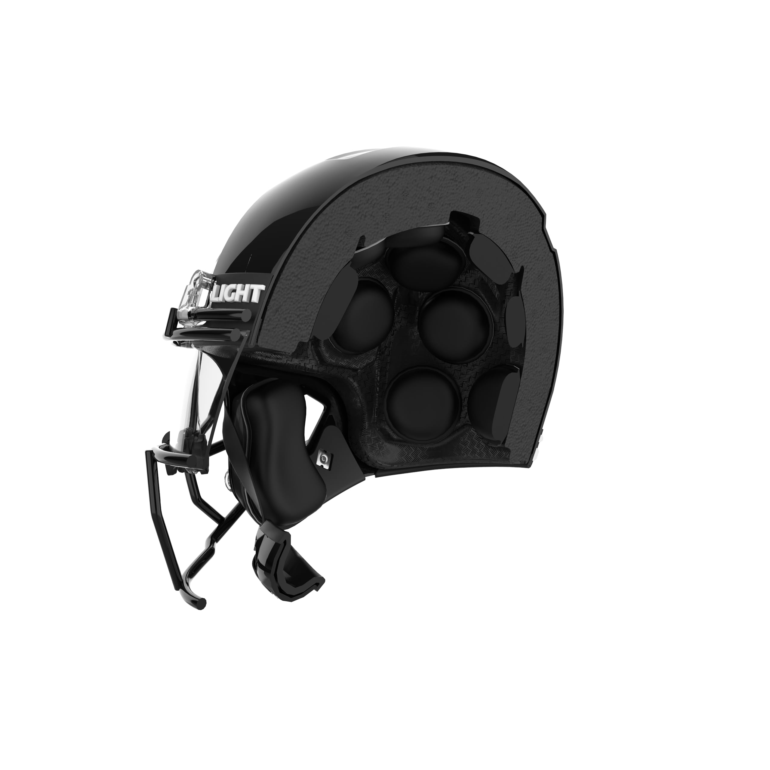 Amazon.com : Light Helmets Apache Tomahawk Adult Football Helmet with  Facemask and Sportstar Chinstrap Included. Varsity Helmet for Football  (Gloss Black, Medium) : Sports & Outdoors