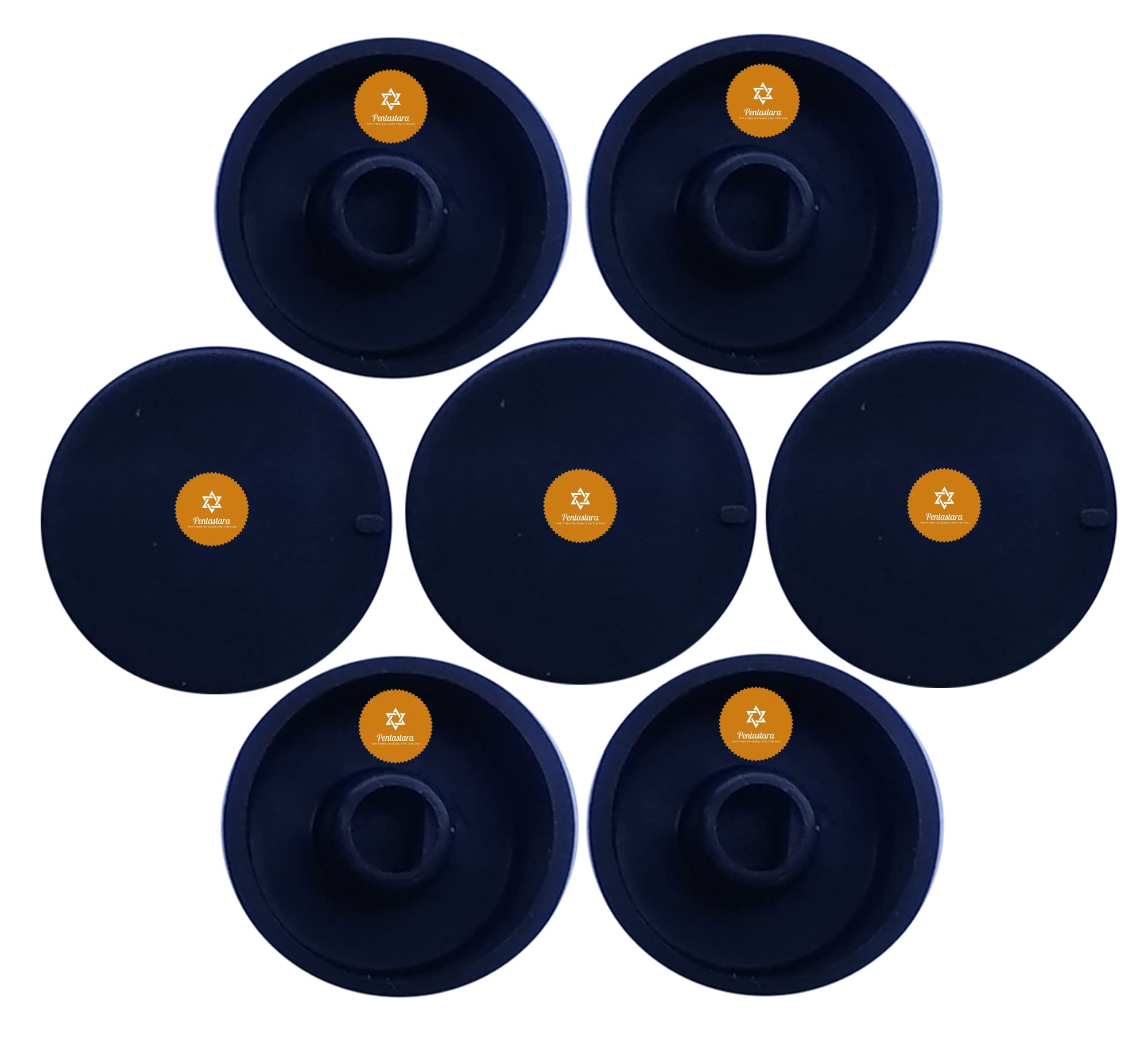 PENTASTARA® -"Fan Speed Controller Knob".Normal Size (7 Unit's) Black (Hole Size:7mm)